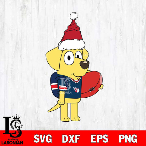 Cleveland Guardians Bluey Lucky Christmas Svg Eps Dxf Png File, Digital Download, Instant Download