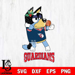 Cleveland Guardians Christmas Bluey Bandit Heeler Cricut , Christmas Svg , Bluey svg , Digital Download, dxf eps png pdf file