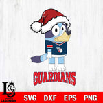 Cleveland Guardians Christmas Bluey Hat Cricut , Christmas Svg , Bluey svg , Digital Download, dxf eps png pdf file