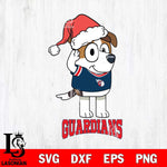 Cleveland Guardians Christmas Bluey Jack Sport Cricut , Christmas Svg , Bluey svg , Digital Download, dxf eps png pdf file