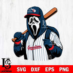 Cleveland Guardians Ghostface 3 Svg Eps Dxf Png File, Digital Download, Instant Download