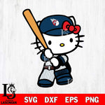 Cleveland Guardians Hello Kitty 2 Svg Eps Dxf Png File, Digital Download, Instant Download