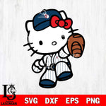 Cleveland Guardians Hello Kitty 3 Svg Eps Dxf Png File, Digital Download, Instant Download