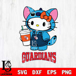 Cleveland Guardians Hello Kitty Stitch Svg Eps Dxf Png File, MLB svg, Digital Download, Instant Download