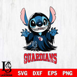 Cleveland Guardians Stitch Ghost Svg Eps Dxf Png File, MLB svg, Digital Download, Instant Download