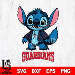 Cleveland Guardians Stitch Halloween Svg Eps Dxf Png File, MLB svg, Digital Download, Instant Download