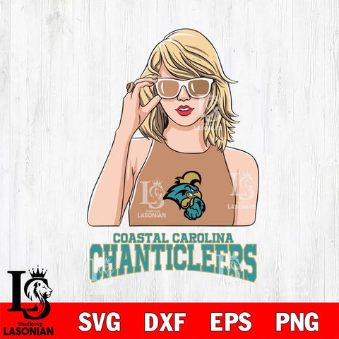 Coastal Carolina Chanticleers And Taylor Swift Fan Svg Eps Dxf Png File, Digital Download, Instant Download