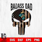 Coastal Carolina Chanticleers Badass Dad Svg Eps Dxf Png File, Digital Download, Instant Download