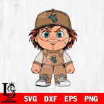 Coastal Carolina Chanticleers Chucky Horror Svg Eps Dxf Png File, NCAA svg, Digital Download, Instant Download