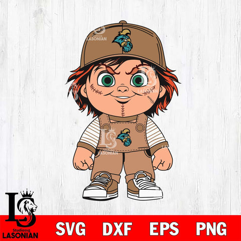 Coastal Carolina Chanticleers Chucky Horror Svg Eps Dxf Png File, NCAA svg, Digital Download, Instant Download