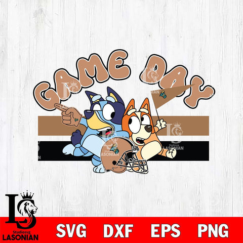 Coastal Carolina Chanticleers Game Day Bluey Svg Eps Dxf Png File, Digital Download, Instant Download