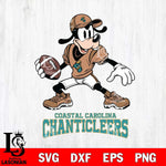 Coastal Carolina Chanticleers Goofy Disney, Svg Eps Dxf Png File, Digital Download