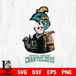 Coastal Carolina Chanticleers Jason Voorhees 10 Svg Eps Dxf Png File, Digital Download