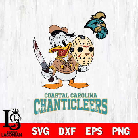 Coastal Carolina Chanticleers Jason Voorhees 12 Svg Eps Dxf Png File, Digital Download