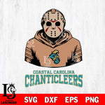 Coastal Carolina Chanticleers Jason Voorhees 4 Svg Eps Dxf Png File, Digital Download