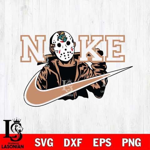 Coastal Carolina Chanticleers Jason Voorhees Nike Svg Eps Dxf Png File, Digital Download, Instant Download