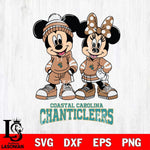 Coastal Carolina Chanticleers Mickey Minnie Rugby Hoodie Svg Eps Dxf Png File, NCAA svg , File Cut , Digital Download , Instant Download, Cut Svg Files