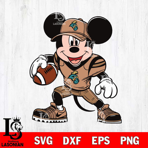 Coastal Carolina Chanticleers Mickey Mouse Svg Eps Dxf Png File, NCAA svg, Digital Download, Instant Download