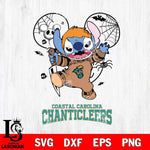 Coastal Carolina Chanticleers Stitch Michael Halloween Svg Eps Dxf Png File, Digital Download, Instant Download