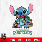 Coastal Carolina Chanticleers Stitch Zombie Svg Eps Dxf Png File, NCAA svg, Digital Download, Instant Download