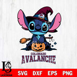 Colorado Avalanche Stitch witch Svg Eps Dxf Png File, NHL svg, Digital Download, Instant Download