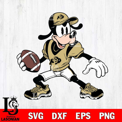 Colorado Buffaloes Goofy Svg Eps Dxf Png File, NCAA svg, Digital Download, Instant Download