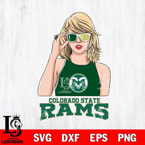 Colorado State Rams And Taylor Swift Fan Svg Eps Dxf Png File, Digital Download, Instant Download