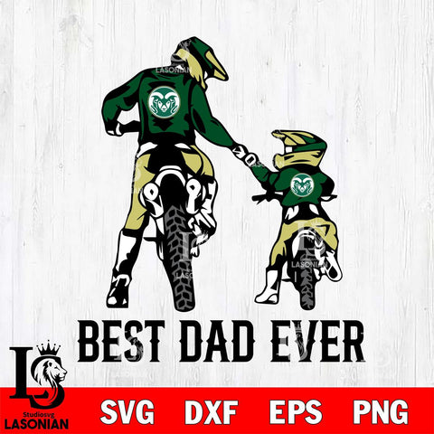 Colorado State Rams Best Dad Ever Svg Eps Dxf Png File, Digital Download, Instant Download