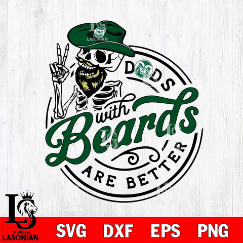 Colorado State Rams Dad With Beard Are Better Svg Eps Dxf Png File, Digital Download, Instant Download