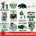 Colorado State Rams Fathers Day NCAA Bundle 12 Svg Eps Dxf Png File, Digital Download, Instant Download