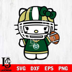 Colorado State Rams Hello Kitty sport 9 Svg Eps Dxf Png File, NCAA svg, Digital Download, Instant Download