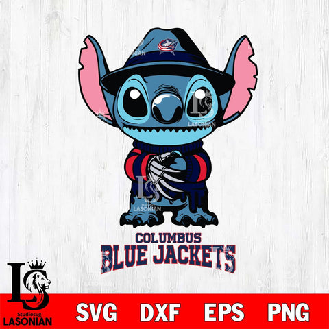 Columbus Blue Jackets Stitich Freddy Krueger Svg Eps Dxf Png File, NHL svg, Digital Download, Instant Download