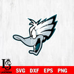 Daffy Duck Philadelphia Eagles Svg Eps Dxf Png File, Digital Download ,Instant Download, Cricut File