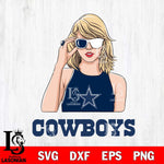 Dallas Cowboys And Taylor Swift Fan Svg Eps Dxf Png File, Digital Download, Instant Download