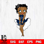 Dallas Cowboys Betty Boop Sexy Cheering SVG Svg Eps Dxf Png File, Digital Download, Instant Download