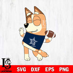 Dallas Cowboys Chilli bluey NFL Svg Eps Dxf Png File, Digital Download, Instant Download