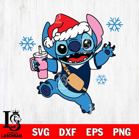 Dallas Cowboys Christmas Stitch With Tumbler Svg Eps Dxf Png File, Digital Download, Instant Download