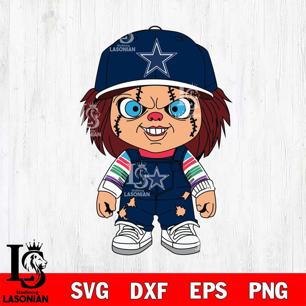 Dallas Cowboys Chucky Football Horror Halloween – lasoniansvg