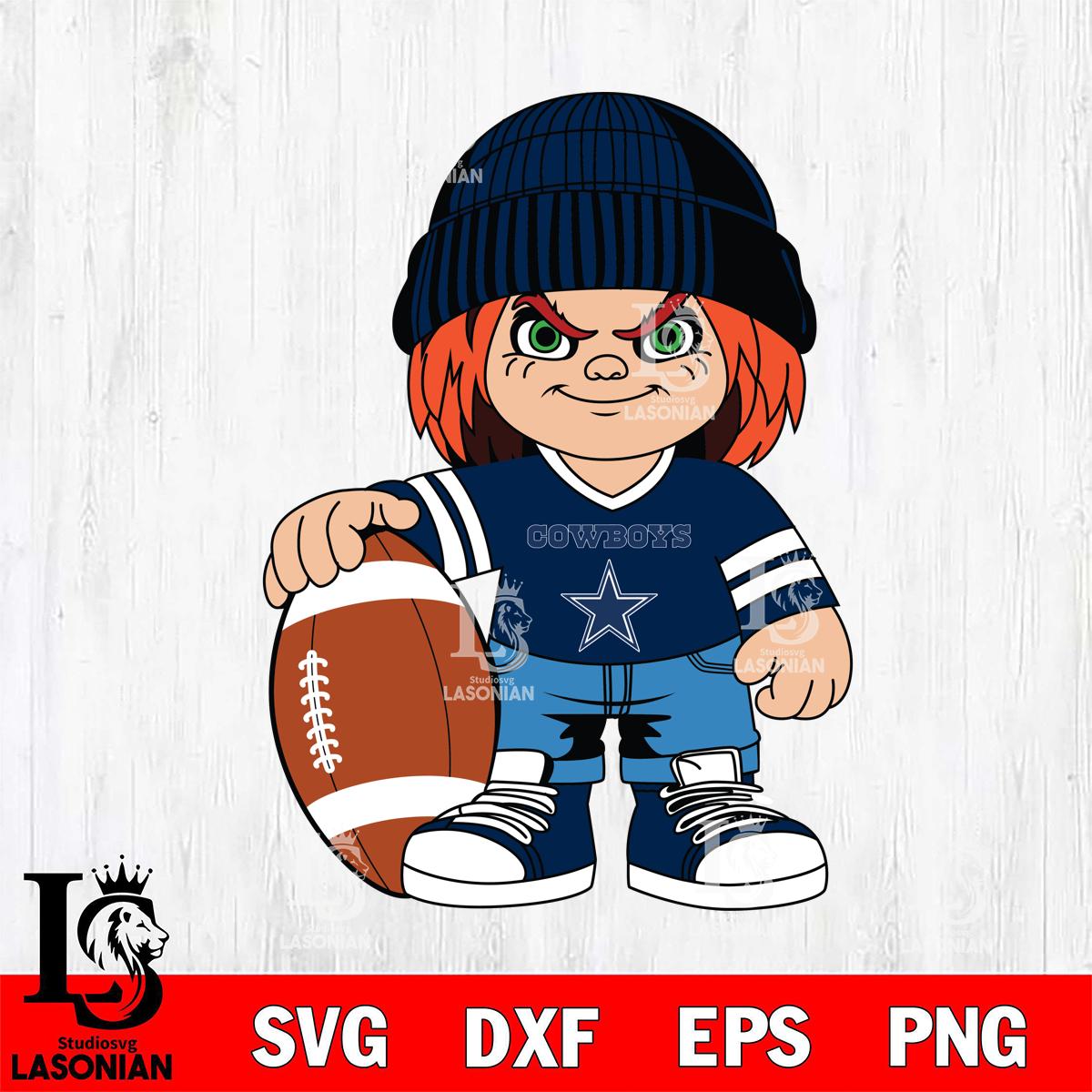 Dallas Cowboys Chucky Horror 4 – lasoniansvg