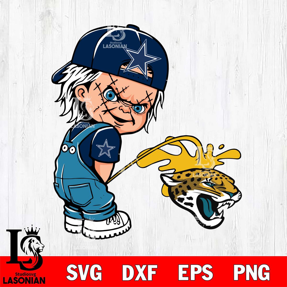 Dallas Cowboys Chucky Piss On Washington Commanders – lasoniansvg