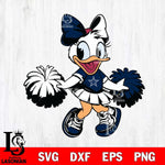 Dallas Cowboys Daisy Duck Cheerleader Svg Eps Dxf Png File, Digital Download, Instant Download