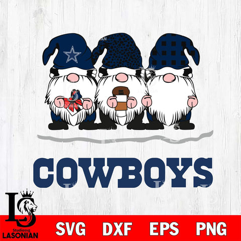 Dallas Cowboys Gnomes Coffee Svg Eps Dxf Png File, Digital Download, Instant Download