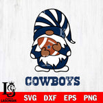 Dallas Cowboys Gnomes Football Svg Eps Dxf Png File, Digital Download, Instant Download