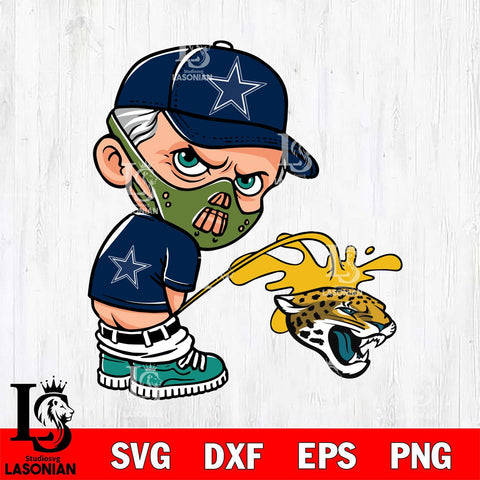 Dallas Cowboys Hannibal Lecter Piss On Washington Commanders Svg Eps Dxf Png File, Digital Download, Instant Download