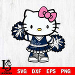 Dallas Cowboys Hello Kitty Cheerleader 11 Svg Eps Dxf Png File, Digital Download, Instant Download