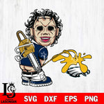 Dallas Cowboys Leatherface Piss On Philadelphia Eagles Svg Eps Dxf Png File, Digital Download, Instant Download