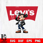 Dallas Cowboys Levis Mickey Mouse Svg Eps Dxf Png File, Digital Download, Instant Download