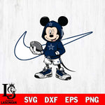 Dallas Cowboys Mickey Wearing Hoodie Sport Svg Eps Dxf Png File, Digital Download, Instant Download