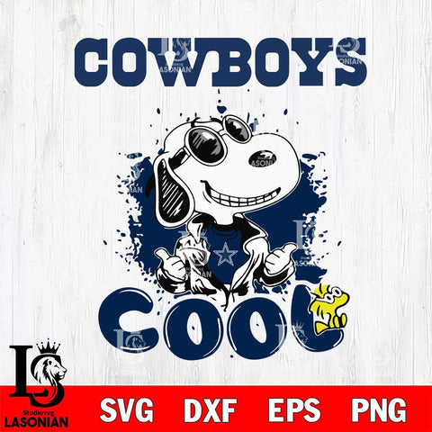 Dallas Cowboys Snoopy Sport 7 Svg Eps Dxf Png File, NFL svg, Digital Download, Instant Download