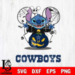 Dallas Cowboys Stitch Horror Halloween Svg Eps Dxf Png File, Digital Download, Instant Download